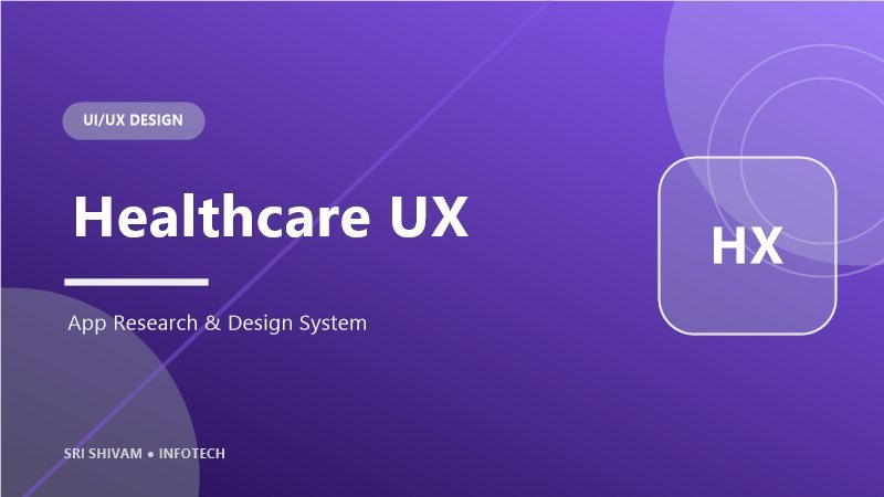 Healthcare App UX